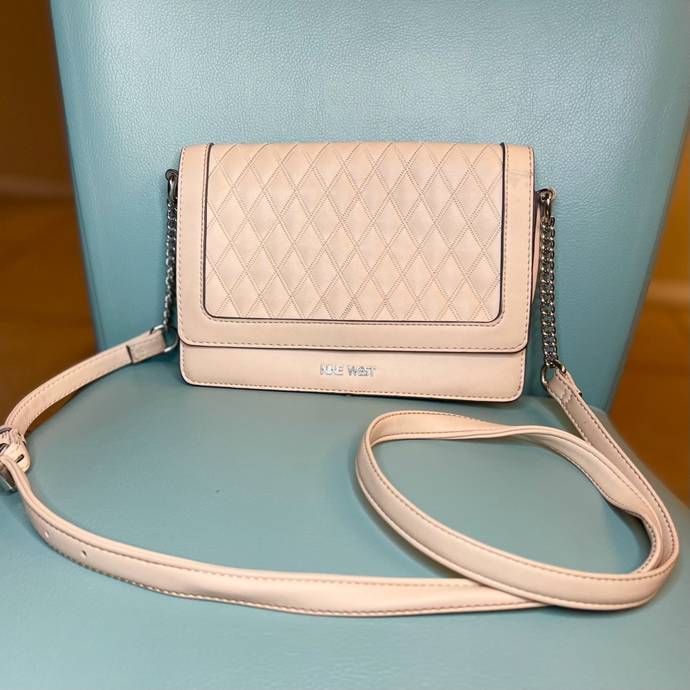 Nine West faux suede Crossbody